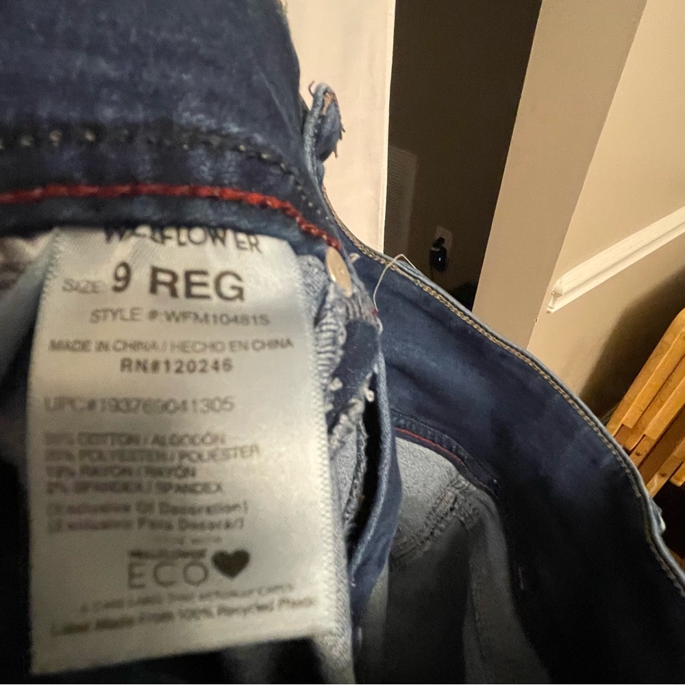 Wallflower Blue Skinny Jeans Modern Fit - Picture 4 of 4